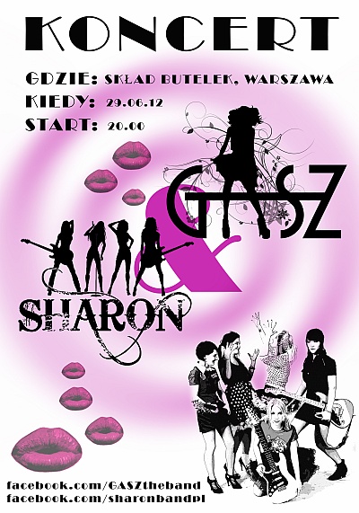 Plakat - Gasz, Sharon