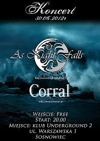 Plakat - As Night Falls, Corral