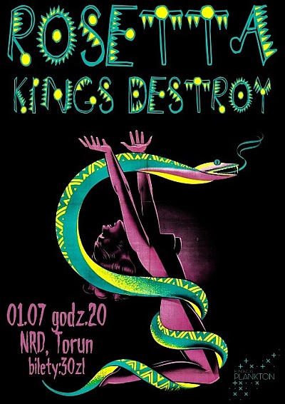 Plakat - Rosetta, Kings Destroy