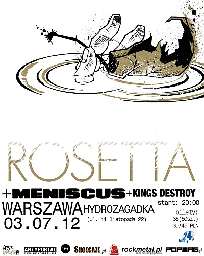 Plakat - Rosetta, Kings Destroy, Meniscus