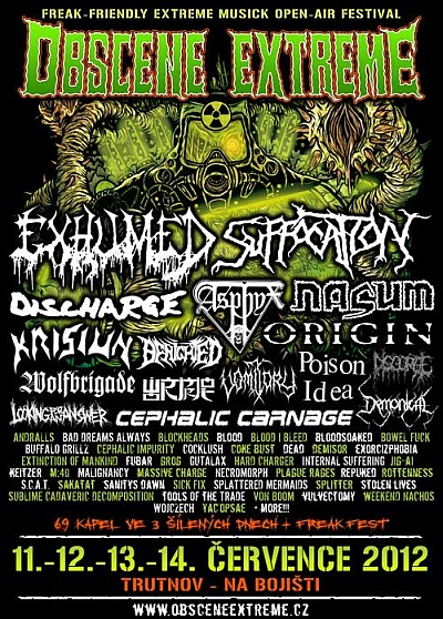 Plakat - Origin, Cephalic Carnage, Suffocation