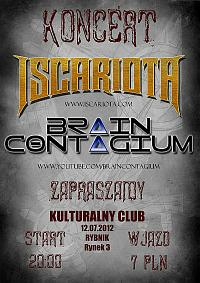 Plakat - Iscariota, Brain Contagium