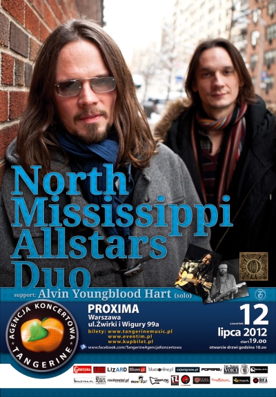 Plakat - North Mississippi Allstars, Alvin Youngblood Hart