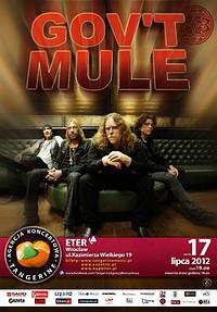 Plakat - Gov't Mule