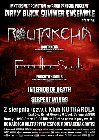 Plakat - Routakeha, Forgotten Souls, Serpent Wings