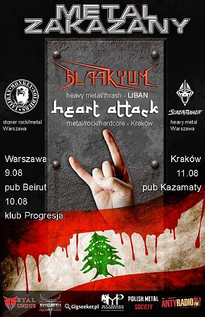 Plakat - Blaakyum, Heart Attack, Taliban Monkey Soldiers
