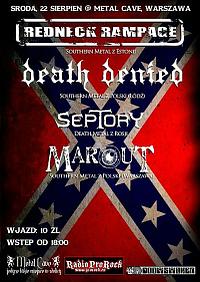 Plakat - R3dneck Rampage, Death Denied, Septory