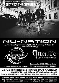 Plakat - Nu-Nation, Inverted Mind, Afterlife