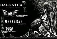 Plakat - Haggatha, Thaw, Merkabah, Void