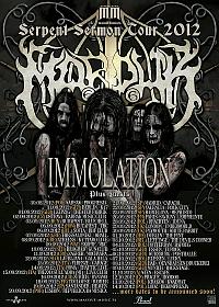 Plakat - Marduk, Immolation, Sphere