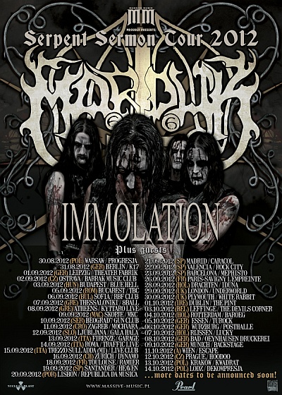 Plakat - Marduk, Immolation, Sphere