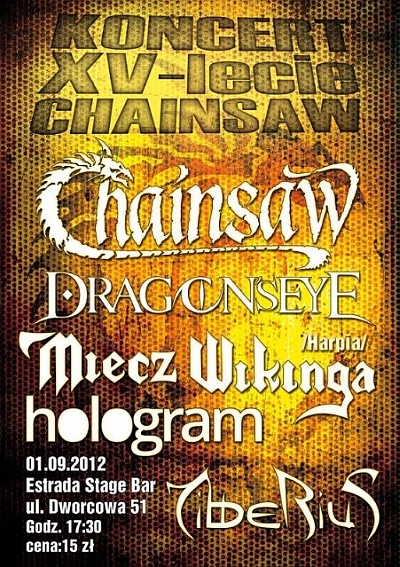 Plakat - Chainsaw, Dragon's Eye, Miecz Wikinga