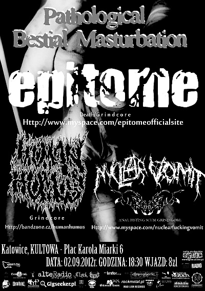 Plakat - Epitome, Human Humus, Nuclear Vomit