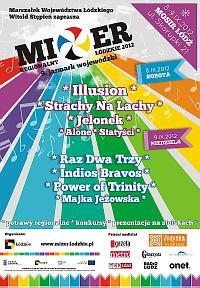 Plakat - Mixer Regionalny Łódzkie 2012