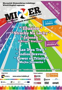 Plakat - Mixer Regionalny Łódzkie 2012