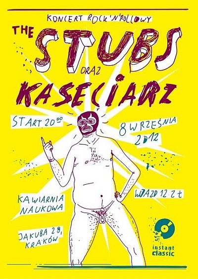 Plakat - The Stubs, Kaseciarz