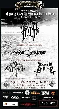 Plakat - Isvind, The Stone, Warfist, Raped Christ