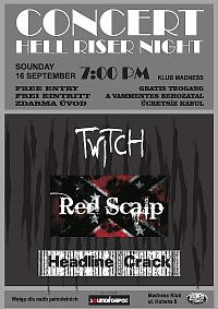 Plakat - Twitch, Red Scalp, Headline Crack
