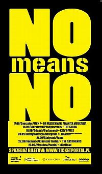 Plakat - NoMeansNo, The Stubs