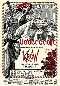 Plakat - Undercroft, Krow, Blast Rites, Ignis Inferno