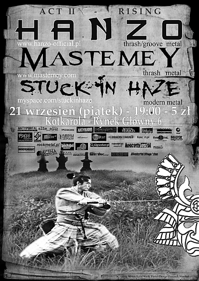 Plakat - Hanzo, Mastemey, Stuck In Haze