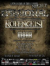 Plakat - Embrional, Rotengeist, Morr