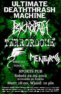 Plakat - Psychopath, Terrordome, Serpent Wings