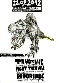 Plakat - Thug Life, Fight Them All, Riogrinde