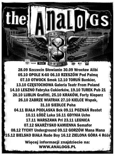 Plakat - Analogs, Leniwiec, The Bastard