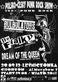 Plakat - Bulbulators, The Fialky, Dream of the Queen