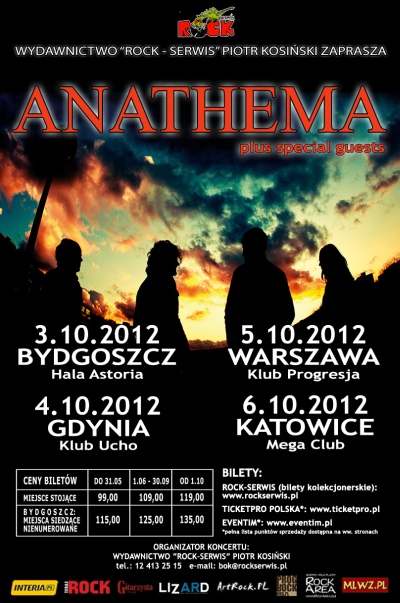 Plakat - Anathema, A Dog Called Ego