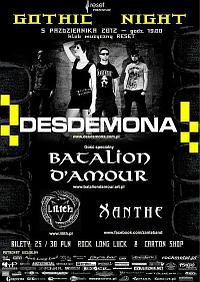 Plakat - Desdemona, Batalion D'Amour, Lilith