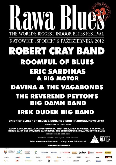 Plakat - Robert Cray Band, Eric Sardinas & Big Motor