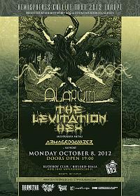 Plakat - Alarum, The Levitation Hex, Armageddonizer