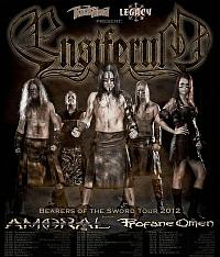 Plakat - Ensiferum, Profane Omen, Amoral