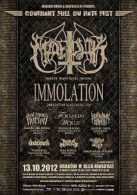 Plakat - Marduk, Immolation, Dead Beyond Buried