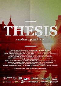 Plakat - Thesis, A Hole in Silence, Abstrakt