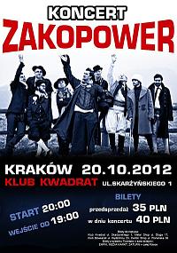 Plakat - Zakopower