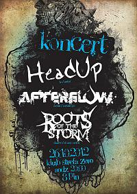 Plakat - Head Up, Afterglow, Roots Of The Storm