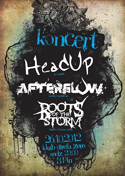 Plakat - Head Up, Afterglow, Roots Of The Storm
