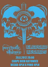 Plakat - Electric Retards, Psychotic Violence