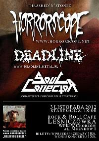 Plakat - Horrorscope, Deadline, Soul Collector