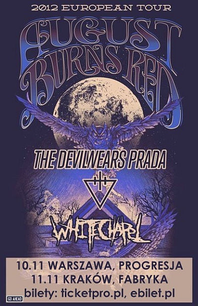 Plakat - August Burns Red, The Devil Wears Prada