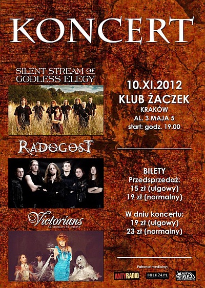 Plakat - Radogost, Silent Stream of Godless Elegy