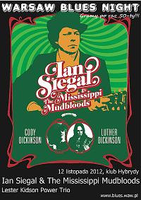 Plakat - Ian Siegal & The Mississippi Mudbloods