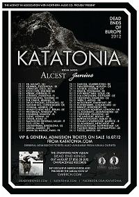 Plakat - Katatonia, Alcest, Junius