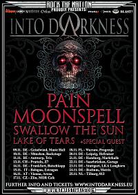 Plakat - Pain, Moonspell, Swallow the Sun
