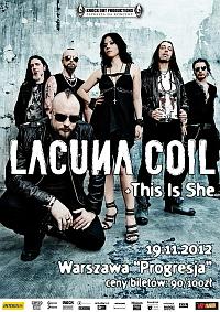 Plakat - Lacuna Coil