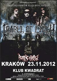 Plakat - Cradle Of Filth, Rotting Christ