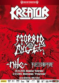 Plakat - Kreator, Morbid Angel, Nile, Fueled By Fire